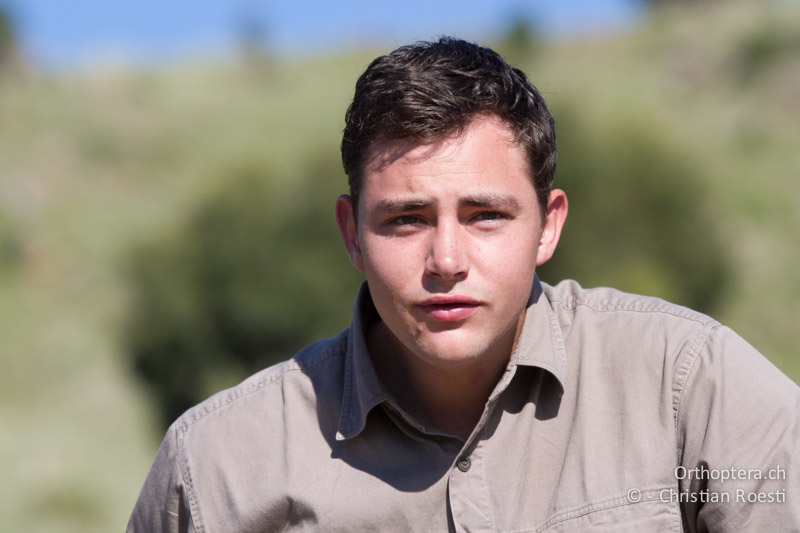 Stefan, unserer Fahrer und Guide - SA, Mpumalanga, Dullstroom, Field & Stream Lodge, 13.01.2015