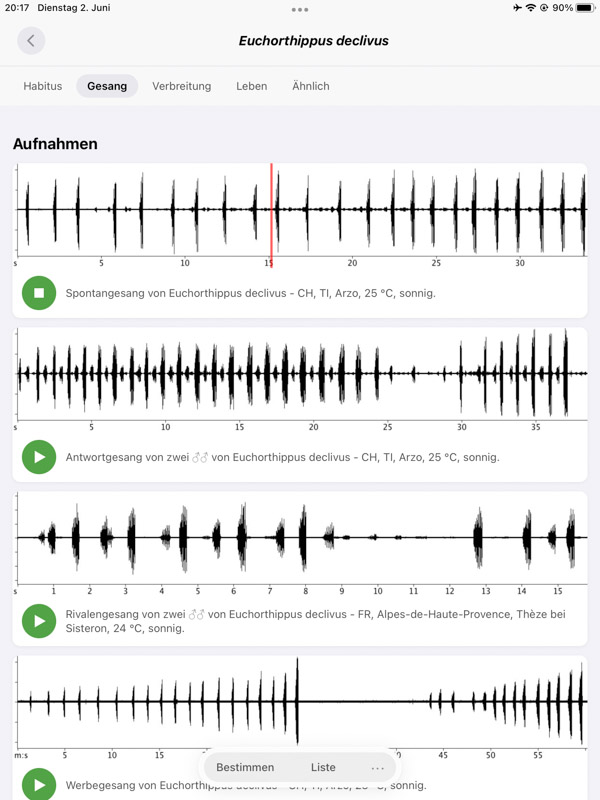 Orthoptera-App iPad